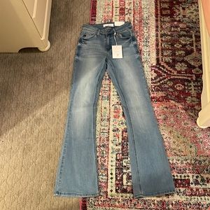 kancan boot cut jeans size 5/26. brand new with tags